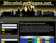 Tablet Screenshot of bitcoinlasvegas.net
